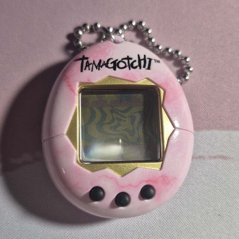 Pink Tamagotchi Virtual Pet
